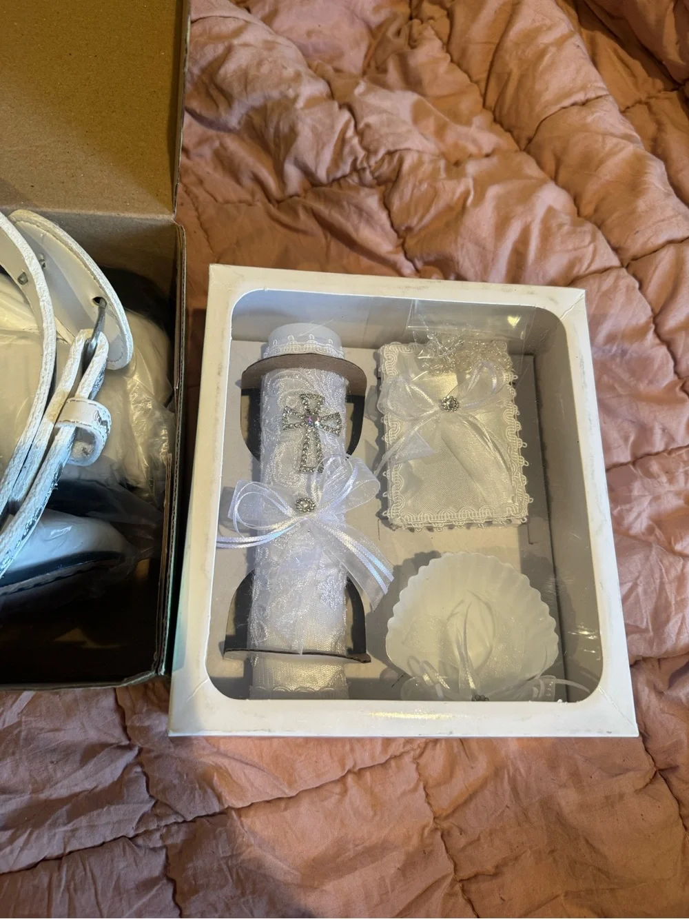 4T white/ silver charro outfit & boots